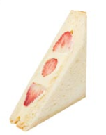草莓奶油三角