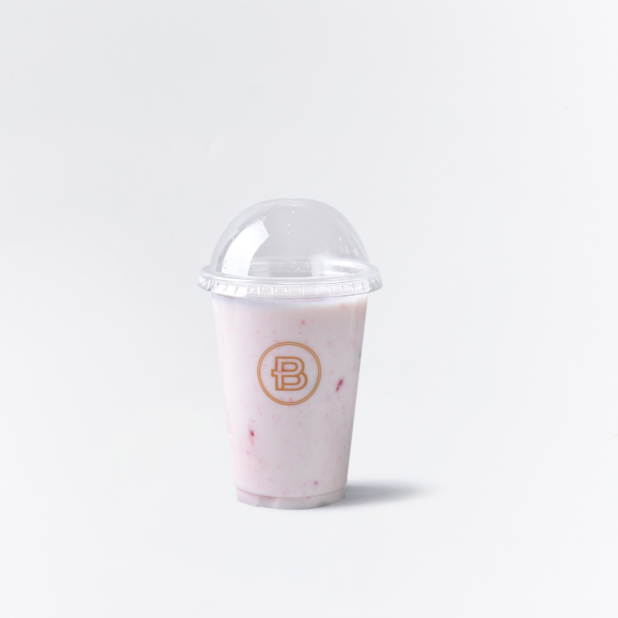 草莓味酸奶饮品 